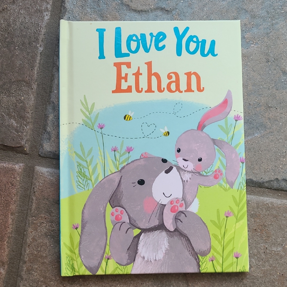 Brand New! I Love You Ethan personalized childrens hard cover book